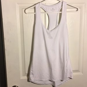 White athleta tank
